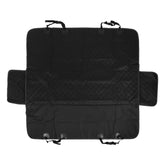 Water Resistant Dog Car Seat Cover for Back Seat Protector for Cars Trucks Suvs 58"X54" Oxford Cloth Black