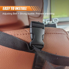 Dog Car Net Barrier, Pet Car Divider Back Seat Barrier Net, Vehicle Divider Mesh