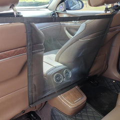 Dog Car Net Barrier, Pet Car Divider Back Seat Barrier Net, Vehicle Divider Mesh