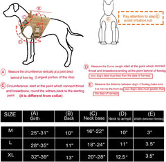 Tactical Dog Harness 2X Handle,Working Dog MOLLE Vest,No Pulling Front Leash Clip,Hook and Loop for Dog Patch (XL (Neck:20"-28" ; Chest:32"-39"), Coyote Brown)