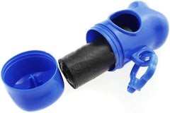 Pet Dog Bone Shape Garbage Waste Clean-Up Bag Dispenser Box Carrier Holder Case Purple