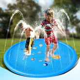 67" Sprinkler Splash Pad Sprinkler Pool Play Mat Inflatable Outdoor Water Toys for Baby Children Pet
