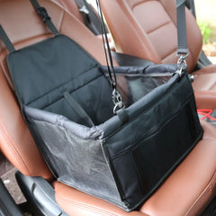 Pet Car Booster Seat for Dogs Cats Puppy Safe Carrier Bed Belt Hammock