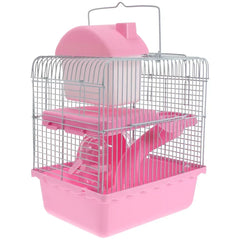 Double-Layer Hamster Household Pet Cage Small Castle Luxury Villa Durable Hamster Cage Hamster Box Double-Layer Hamster Nest