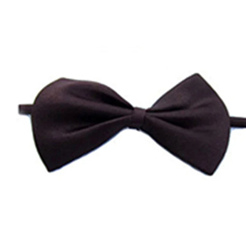 Cute 1 Piece Cute Solid Color Adjustable Pet Bow Tie Pet Dog Collar Bowknot Bow Ties Gentleman Dog Bow Tie Pet Supply