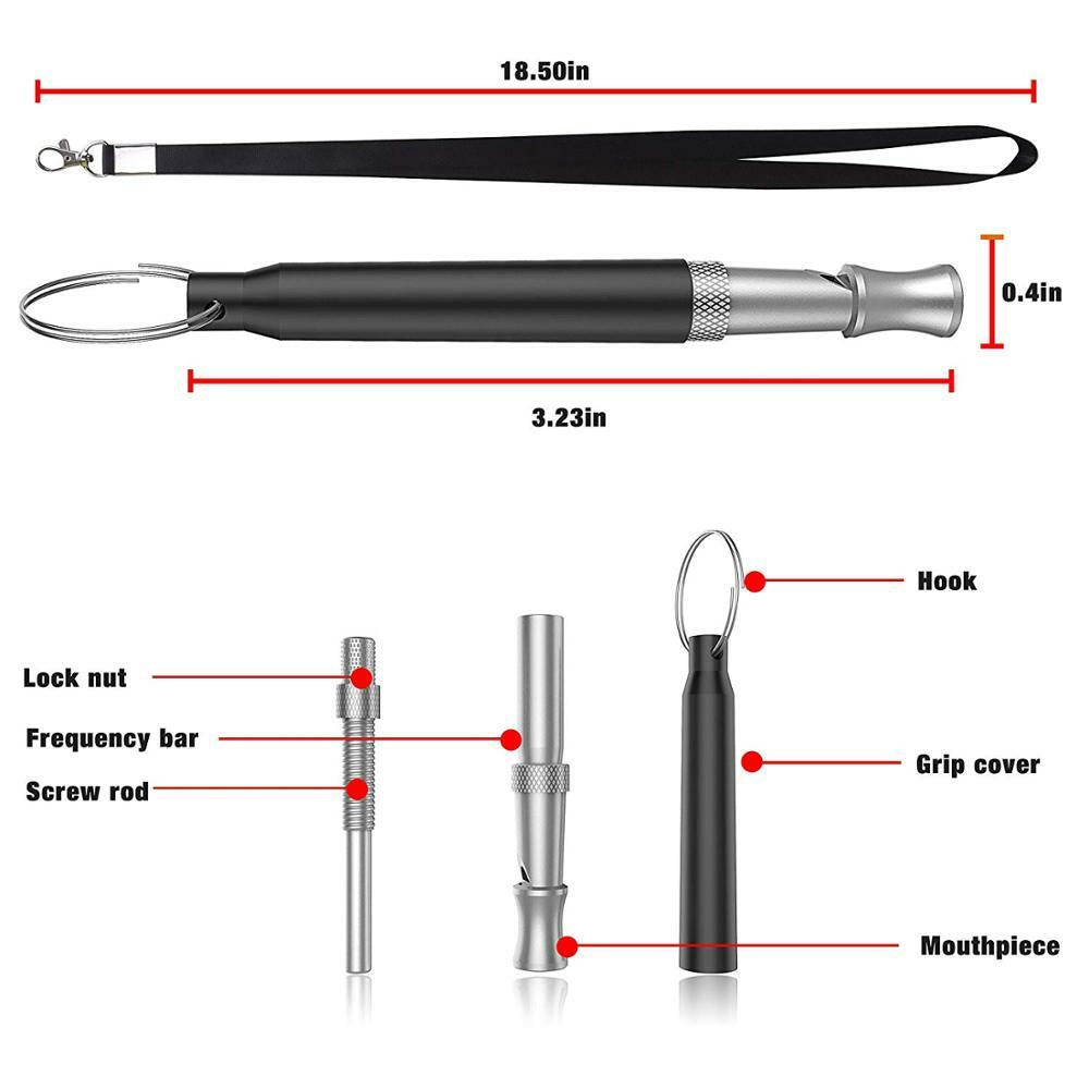 Pet Dog Training Whistle, Obedience, Stop Barking Ultra Sonic Supersonic Sound