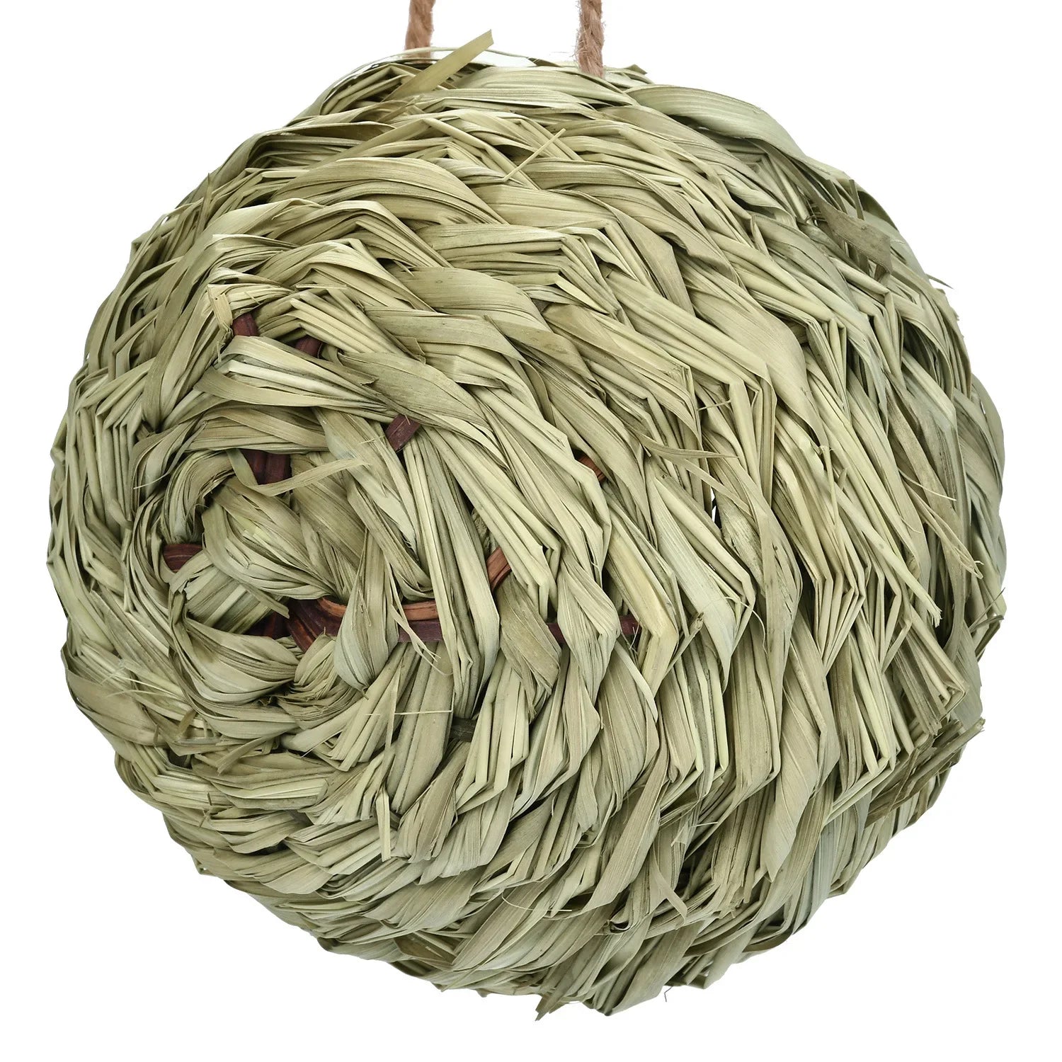 Spherical Bird Nest House Handmade Weaving Bird House Gardening Decoration Bird Nest