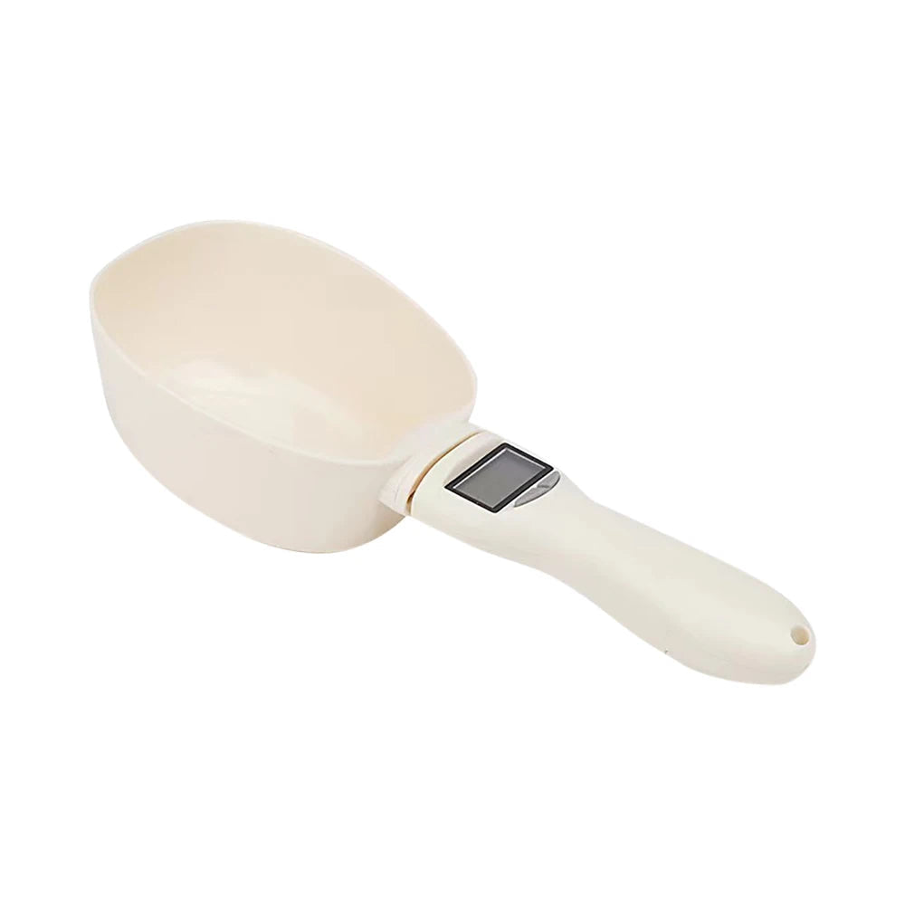Pet Food Measuring Scoop Electronic Dog Cat Food Measuring Cup Digital Spoon Scale Kitchen Food Scale with LED Display ﻿