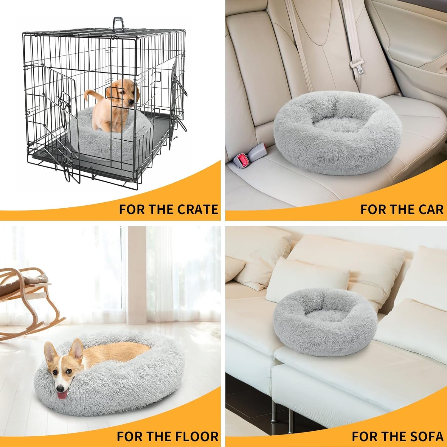 Dog Bed (Medium, Little Grey)