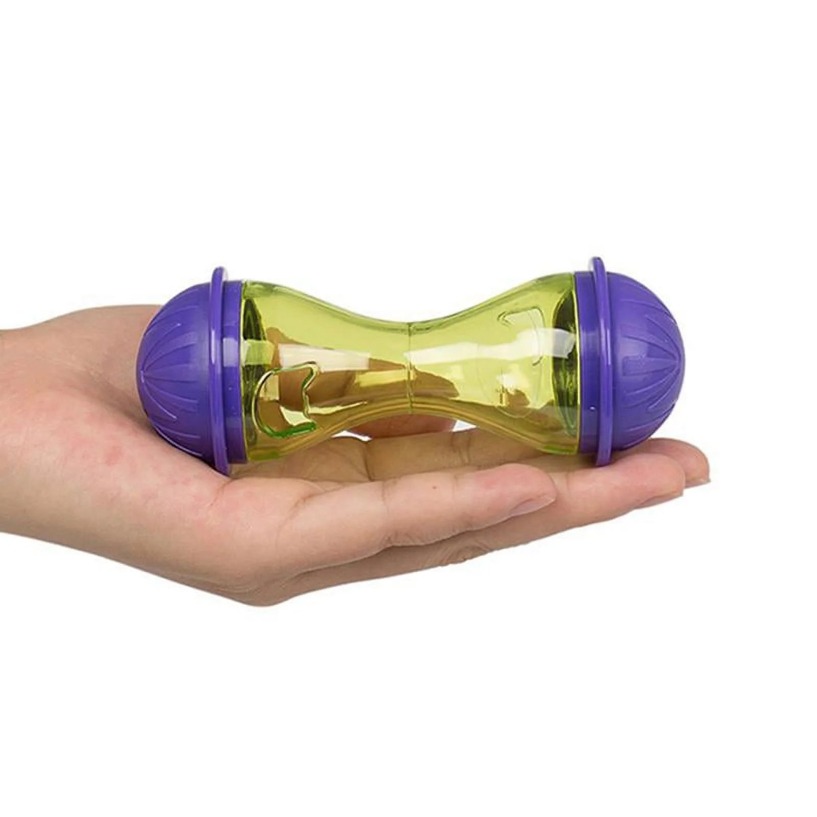 Interactive Puzzle Cat Feeder Treat Dispensing Toy Slow Feeder for Indoor Cats Kitten Slow Feeders with Bells Inside