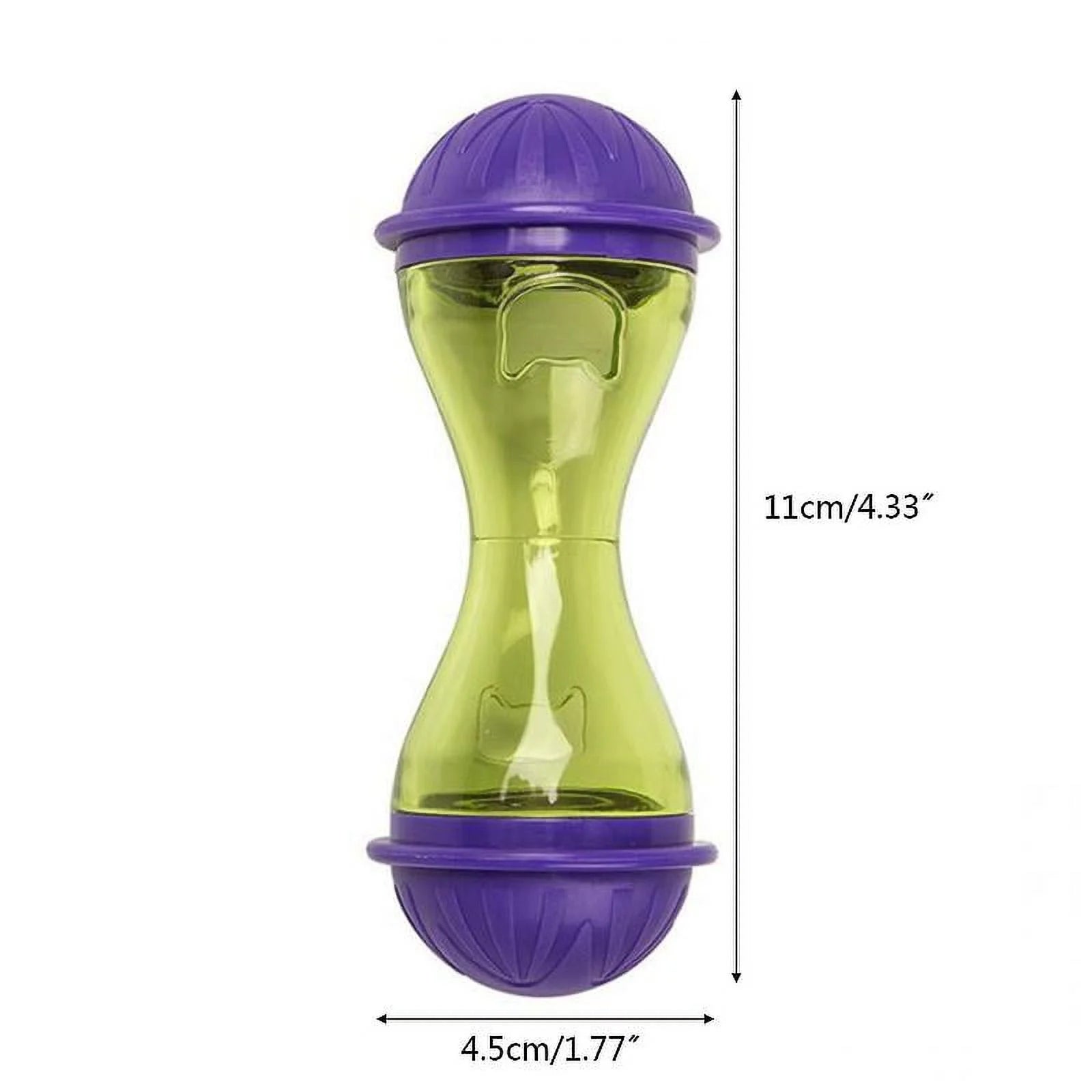 Interactive Puzzle Cat Feeder Treat Dispensing Toy Slow Feeder for Indoor Cats Kitten Slow Feeders with Bells Inside