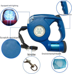 LED Flashlight Extendable Dog Leash