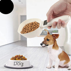 Pet Food Measuring Scoop Electronic Dog Cat Food Measuring Cup Digital Spoon Scale Kitchen Food Scale with LED Display ﻿