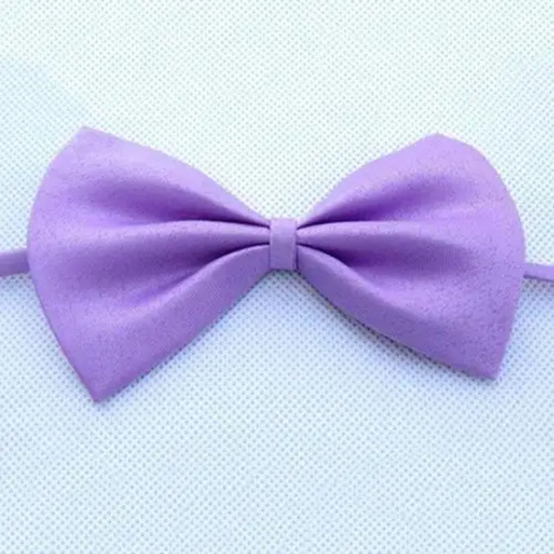 Cute 1 Piece Cute Solid Color Adjustable Pet Bow Tie Pet Dog Collar Bowknot Bow Ties Gentleman Dog Bow Tie Pet Supply