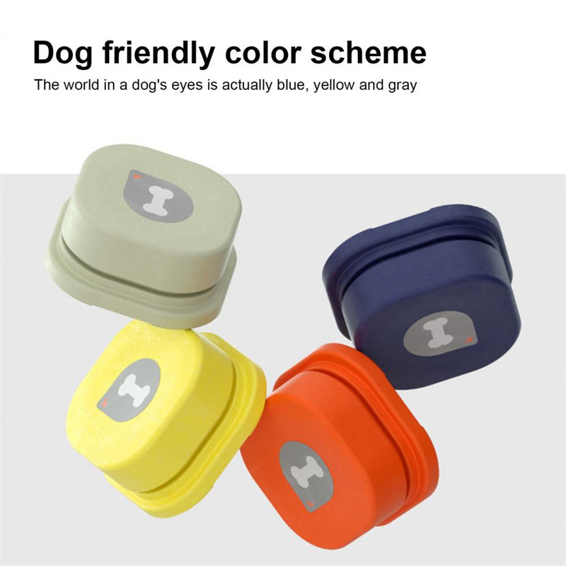 4 Colors Pet Communication Button One-Click Prevent Physical Inactivity Recordable Dog Talking Button Toy Cat Toy Pet Products