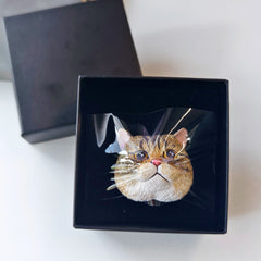 Personalize 3D Pet Portrait Refrigerator Magnet Pet Custom Dog Head Decoration Custom Pet Gift Pet Christmas Pet Lover Gift