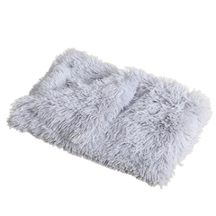 Long Plush Fleece Dog Bed