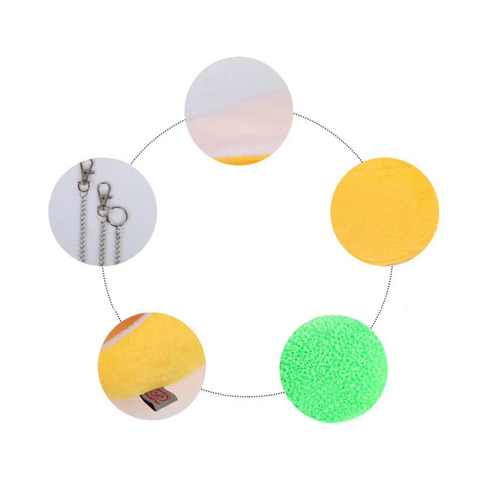 Novelty Banana Shape Nest Plush Cotton Hamster Warm House Hammock Rat Mouse Living House Hanging Tree Beds Hamster Accessories