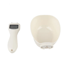 Pet Food Measuring Scoop Electronic Dog Cat Food Measuring Cup Digital Spoon Scale Kitchen Food Scale with LED Display ﻿