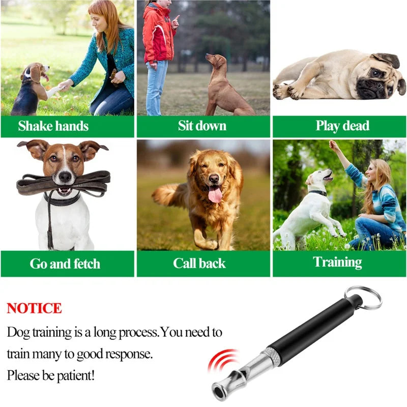 Multicolor Ultrasonic Dog Training Deterrent Whistle Dog Whistle to Stop Barking Bark Control Dogs Training Deterrent Whistle