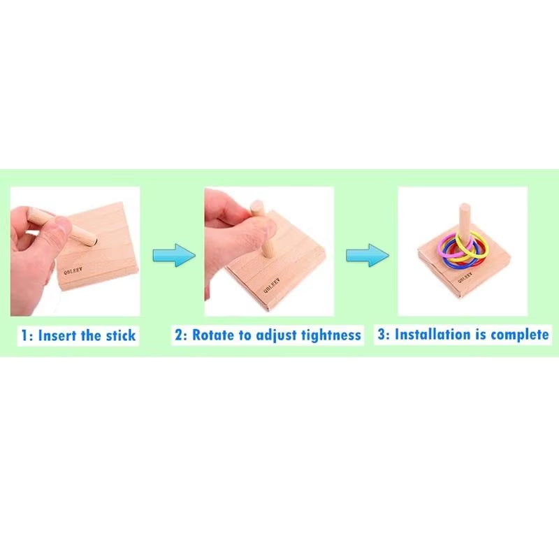 Bird Training Ring Toy Parrot Educational Toys Training Interactive Bird Supplies Bird Toys Random Color