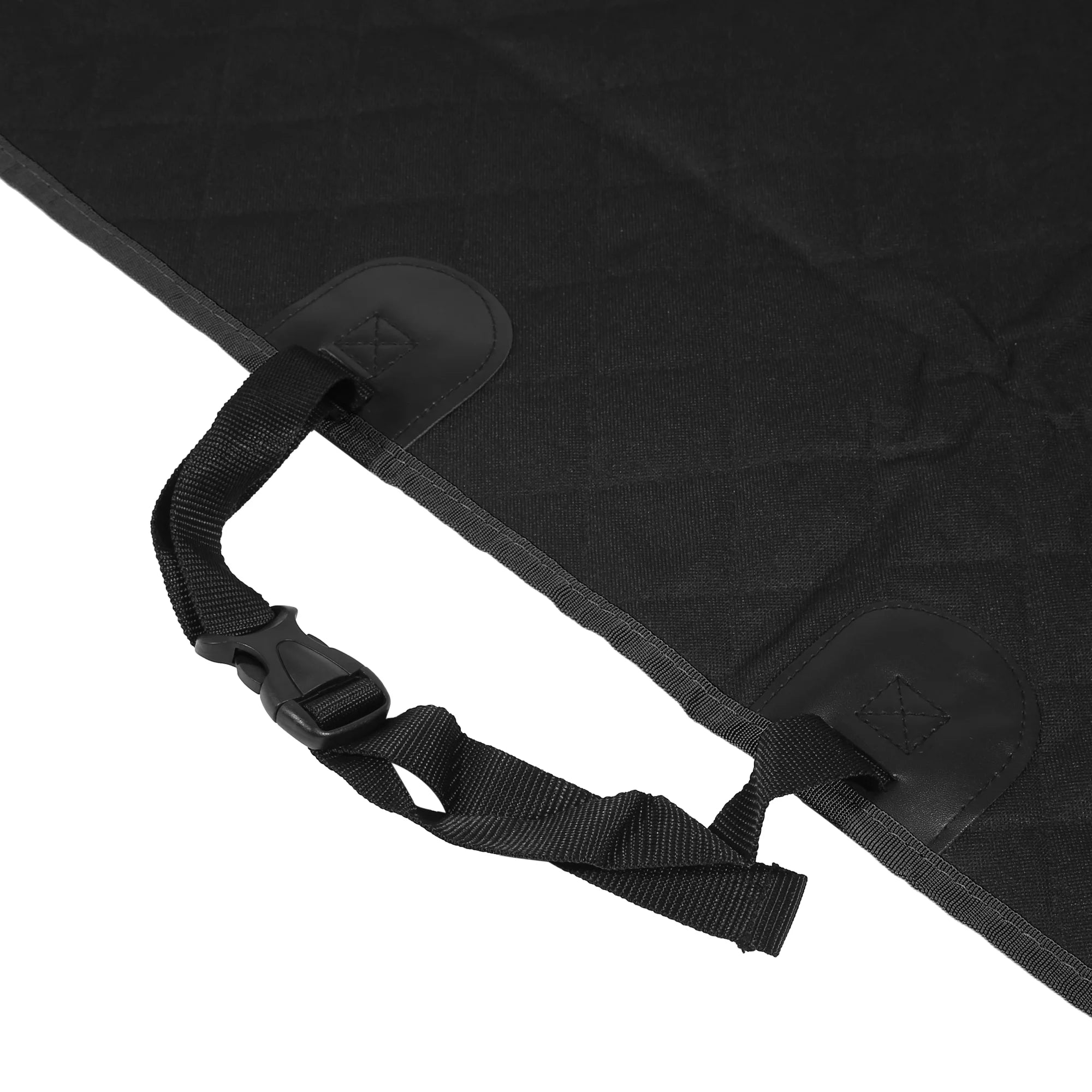 Water Resistant Dog Car Seat Cover for Back Seat Protector for Cars Trucks Suvs 58"X54" Oxford Cloth Black