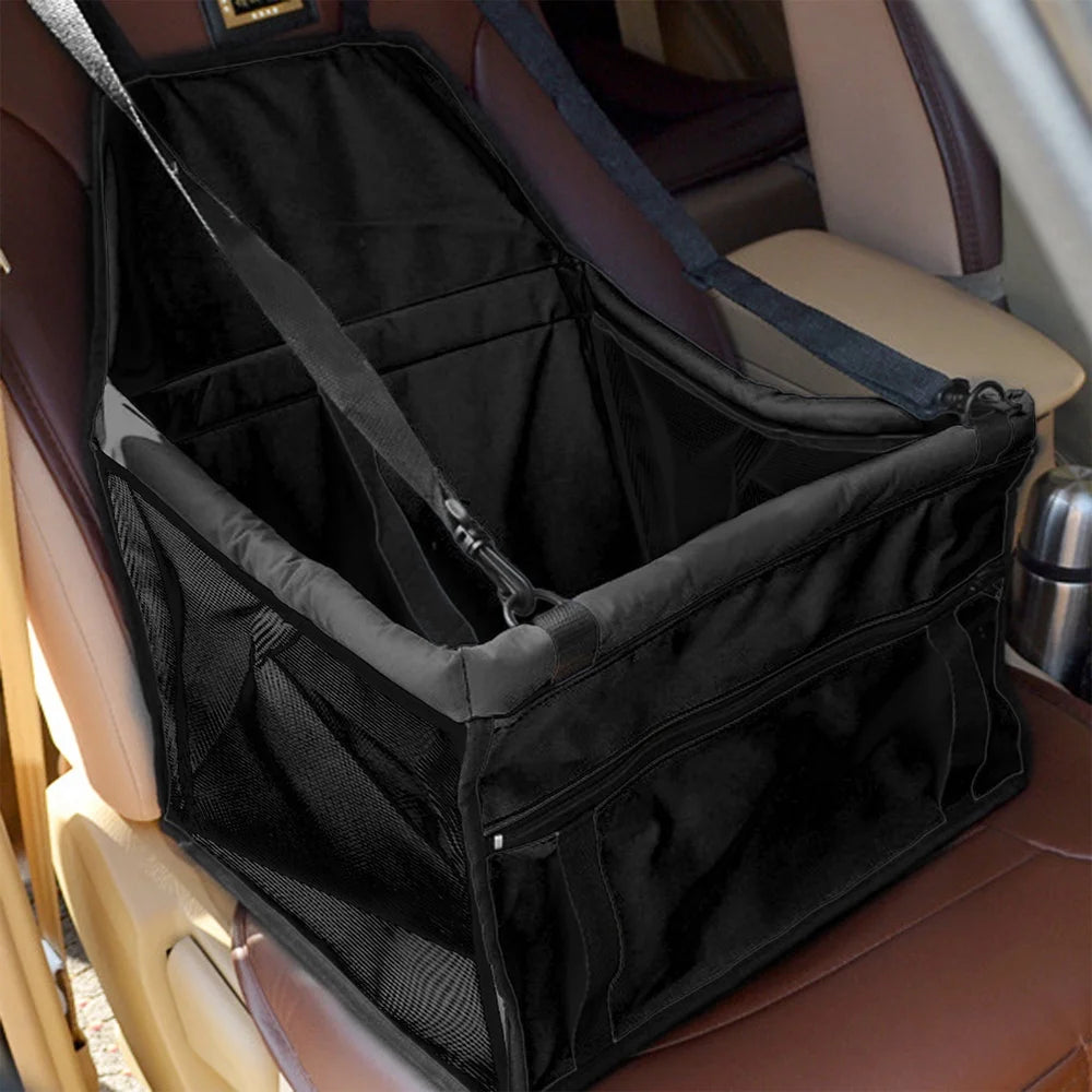 Pet Car Booster Seat for Dogs Cats Puppy Safe Carrier Bed Belt Hammock