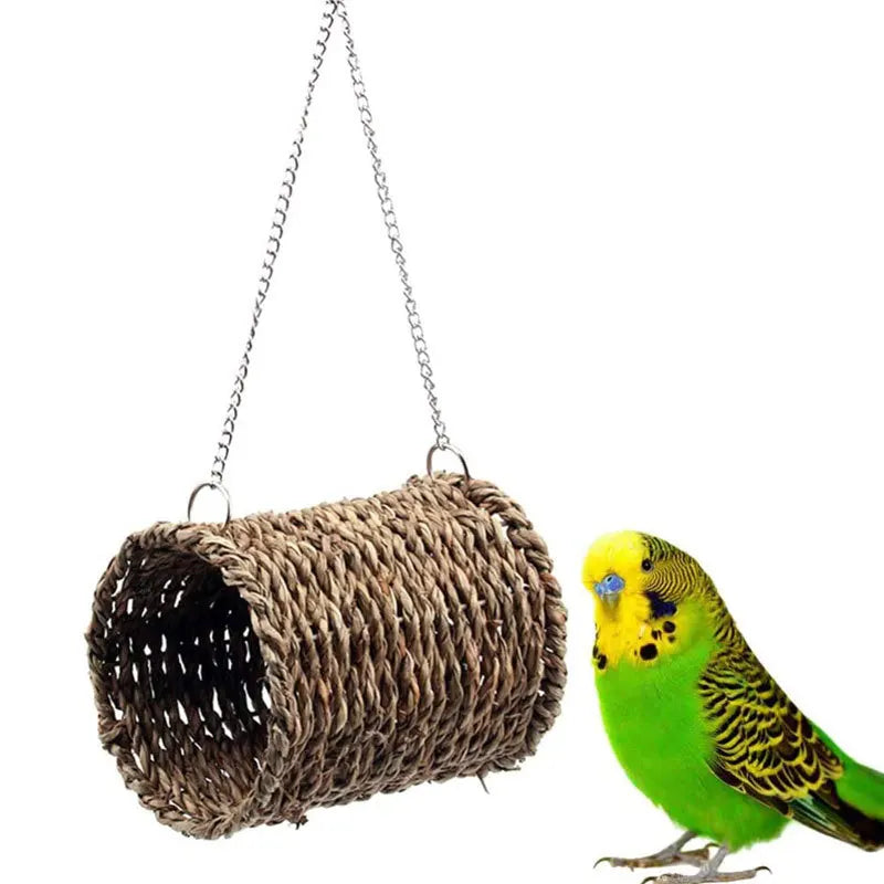 Bird'S Nest Hammock, Bird Cage Accessories, Bird Supplies, Suspension Bridge Bird Toys, Parrot Toys